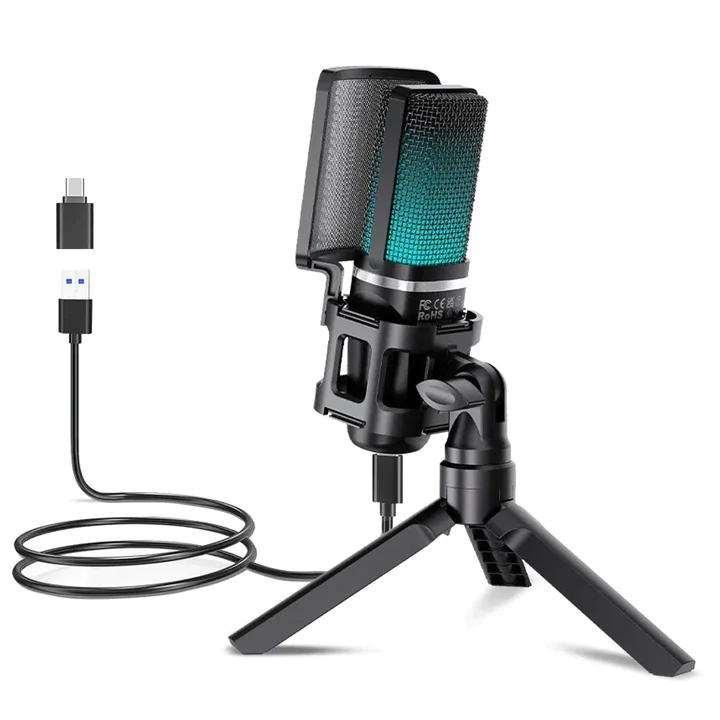 MICROFONO USB PER REGISTRAZIONI