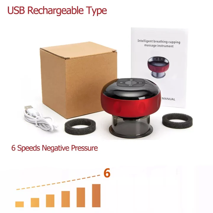 MASSAGGIATORE ELETTRICO A VENTOSA PER VUOTO